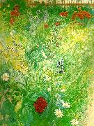 Carl Larsson blommor-sommarblommor USA oil painting artist